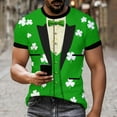thumbnail image 3 of Ounisa Funny World Women's Holiday Tuxedo T-Shirts Graphic Short Sleeve Novelty Party Costume Top, 3 of 7