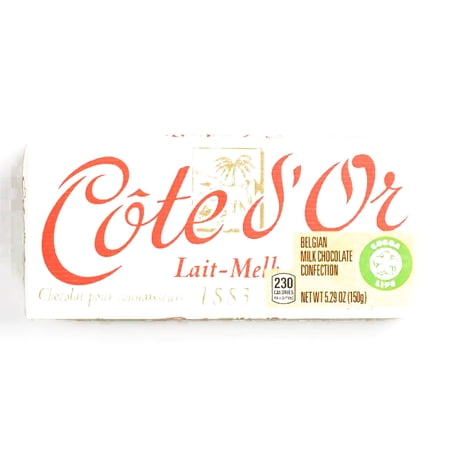 Cote D Or Milk Connoisseur Chocolate Bar 3.1 oz each (6 Items Per Order  not per case)