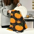 thumbnail image 6 of GZHJMY Thanksgiving Autumn Pumpkin Kitchen Towel, Dish Towels Quick Drying Tea Towels Absorbent Hand Towels for Kitchen Sink Dinner Table 28 x 18 Inches, Set of 4, 6 of 7