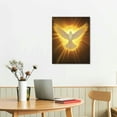 thumbnail image 2 of GOSMITH Holy Spirit Dove Abstract Art Poster Illustration Wall Art Paintings Canvas Wall Decor Home Decor Living Room Decor Aesthetic Prints, 2 of 4