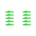 thumbnail image 1 of Billuyoard Enhebrador de agujas, puntada de bordado, herramientas de enhebrado, forma de pez, cuero, inserción de hilo portátil, verde, 1 ud. Type4 NO4 Billuyoard CBP259800, 1 of 6