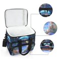 thumbnail image 6 of FORMRS Insulated Cooler Bag 24 Cans Capacity Soft Leakproof Lunch Box with Side Pockets, Beautiful Floral Moon, 6 of 7