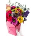 Pretty In Pink Fresh Cut Live Flowers Arranged in a Takeout Container