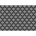 thumbnail image 1 of Ahgly Tapis Rectangulaire Lavable en Machine Intérieur Transitionnel Gris Canon, 8 Pieds x 10 Pieds, 1 of 7