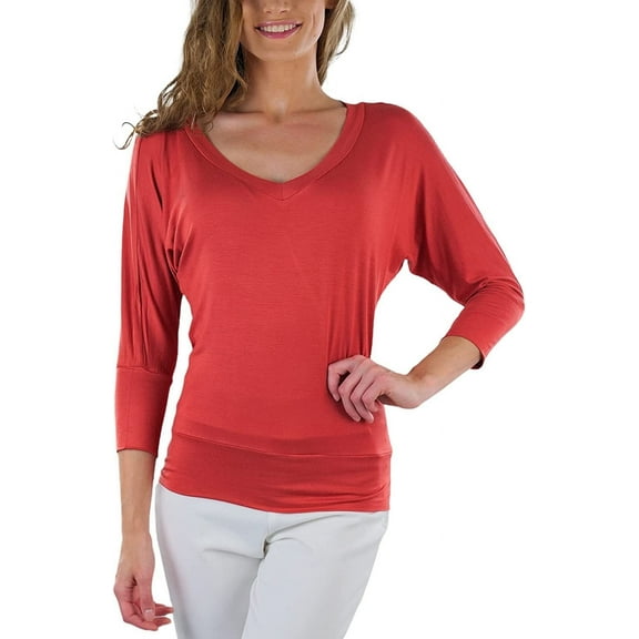 ToBeInStyle Women's Long Sleeve Dolman Top