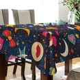 thumbnail image 4 of Yayeee Tablecloths for Rectangular Tables 60 x 120 inch Party Table Cover, Small Space Pattern, 4 of 6