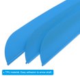 thumbnail image 4 of Arrows Vanes 4 Inch Plastic Feather Archery Fletching Arrow Fletch Wing with Water-Drop Cut, Blue, 50 Pack, 4 of 5