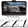 thumbnail image 5 of for iPhone 14 6.1" Phone case,[3 Credit Card Slot][RFID Blocking Leather] Flip Folio Book Shockproof Protector,Holder Stand Cases,Women Men for Apple 14 Wallet Cover,Black, 5 of 11