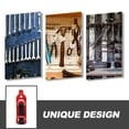 thumbnail image 3 of LIFKOME 2 Pcs Support de Montage de Voiture Support de Toit Alliage de Zinc Rouge pour Atelier Garage, 3 of 6