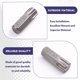 thumbnail image 5 of Juego de 7 Puntas de Destornillador de 1/2" y 3/8" (10 mm) para Destornilladores Estriados Torx Hexagonales RIBE L30 mm S2 0410 (2024), 5 of 8