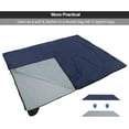 thumbnail image 4 of REDCAMP Ultra Light Weight Sleeping Bags for Adults, Zippered Compact Summer Sleeping Bags with Compression Sack for Backpacking Camping Hiking Travel, Navy Blue, 4 of 6