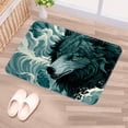 thumbnail image 5 of Wolf Non-Slip Polyester Office Floor Mat Carpet Rug - Machine Washable, 5 of 6