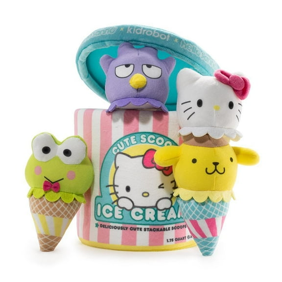 Hello Sanrio Ice Cream Scoops Medium Plush