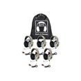 thumbnail image 2 of Hamilton Electronics Sack-O-Phones 5 pc. HA-66M Deluxe Multimedia Headsets with Mic, 2 of 2