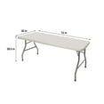 thumbnail image 3 of Hampden Furnishings Baldwin Collection 6 Foot Folding table, 30" x 72", Grey, 3 of 6