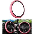 thumbnail image 1 of YISITIAN Bling Elastic Stretch Car Steering Wheel Cover,14.5-15 Inch Crystal Rhinestone Vehicle Steer Wheel Protector,Anti-Slip Diamond Auto Interior Accessories,Universal for Most Cars CJ919-50124, 1 of 6