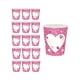 thumbnail image 2 of 14 de febrero Fiesta romántica festiva con temática de corazón brillante Vajilla desechable Platos de papel desechables de 7 y 9 pulgadas Vasos de papel Pañuelos Juego de platos de papel con temática, 2 of 6