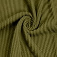 thumbnail image 4 of 57" Wide Poly Rayon Spandex Rib Knit Fabric by the Yard  - 240 GSM, Medium Weight, Soft & Breathable, 4-Way Stretch - Ideal for Clothing, Drapery, Tops & DIY-Green Moss, 4 of 4