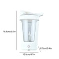 thumbnail image 3 of TIMIFIS Kitchen Gadgets Mixing Cup Automatic Stirring Cup Is Not Afraid of High Temperature Does Not Leak Coffee Cup Milk Powder Fitness Upgrade Rechargeable Models Kitchen & Dining, 3 of 6