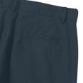 thumbnail image 4 of Homenesgenics Mens Pants Solid-Color Mid-Length Linen-Style Casual Pants with Pockets and Button Design Loose-Fit and Breathable Blue XXL, 4 of 6