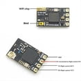 thumbnail image 4 of Receptor ELRS de 7 Piezas, Receptor NANO ExpressLRS de 2,4 GHz CRSF con Antena Tipo T para Piezas de Drones de Desplazamiento RC FPV, 4 of 5