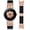 Black/Rose Gold, variant on Wearlizer Braided Magnetic Band Compatible with Google Pixel Watch 4/3 41mm, Stretchy Nylon Watch Band for Women Men, Celtic Knot Jewelry Style Strap for Pixel Watch 2/1