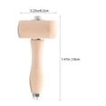 thumbnail image 2 of LOLIPPYY Mallet Hammer for Jewelry Making Wood Beige 1Pcs Handmade Craft Tool, 2 of 8