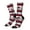 2 Black-2, variant on Buffalo Plaid Forest Print Adult Socks for Men & Women,Calf Socks, Ankle Socks,Boots Socks,Breathable Casual Sock,Unisex Crew Socks