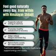 Pure Himalayan Shilajit Capsules 150 Count – 1000mg Extract – Fulvic Acid – Natural Energy Support