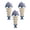 3pcs, variant on Novelty Fish Bone Hanging Bird Feeder, Unique 3D Printed Multi Tier Wild Bird Feeder, Fish Skeleton Design Outdoor Hanging Feeders Tray, Weatherproof Decorative Garden Decor for Yard