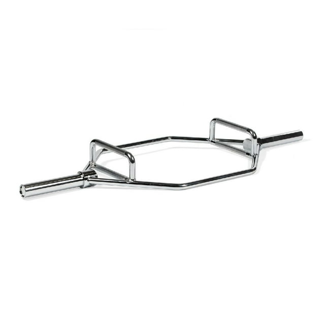 Barra Olimpica, hexagonal en 180 cm para peso muerto 2 pulgadas MDFitness profesional sellada Trap Bar MDFitness Olímpica Hexagonal