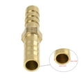 thumbnail image 4 of 6mm Brass Barb Hose Fitting Straight Connector Coupler for Joiner Air Water Gas Oil Pipe, 4 of 4