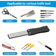 thumbnail image 2 of Double Sided Sharpening Stone, Portable Whetstone Knife Sharpener Anti‑Slip Diamond for Sharpening Kitchen Knives, Scissors, Chopper(#1), 2 of 8