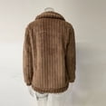 thumbnail image 4 of Women's Full Zip Long Sleeve Lapel Fleece Jacket, 4 of 9