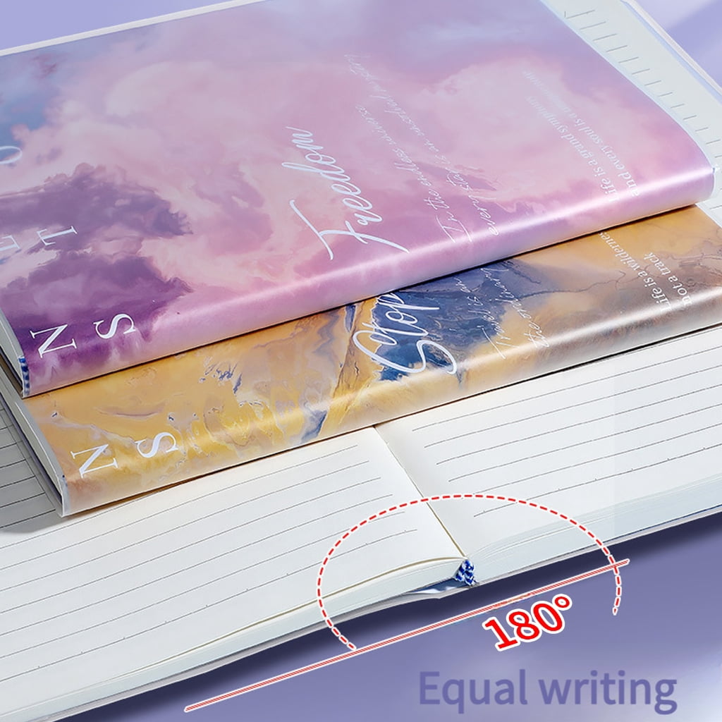A4 B5 Notebook Thick Notebook Aesthetic Notepad Soft Cover Journal Notebook