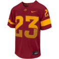 thumbnail image 2 of Youth Nike #23 Cardinal Iowa State Cyclones Untouchable Replica Game Jersey, 2 of 3