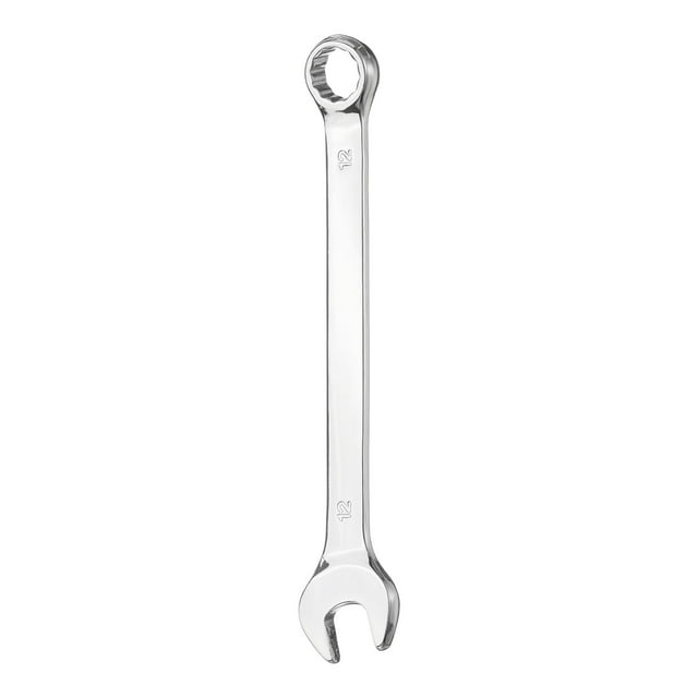 Combination Wrench 12mm Metric 12-Point Box and Open End 45# Carbon Steel