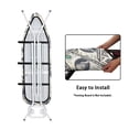 thumbnail image 4 of HELLHERO US Dollar Pattern Ironing Board Covers Hook & Loop Fasteners Hook and Loop Non-Slip Protection Covers(No Padding), 4 of 5