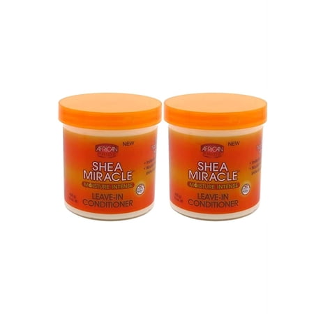 African Pride Shea Butter Miracle Leave-In Cond.15 Ounce (443ml) (2 Pack)