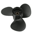 thumbnail image 4 of Outboard Propeller,  Propeller 3  Blades Painted  12 1/4in Diameter  For Ships, 4 of 8