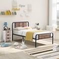 thumbnail image 2 of VECELO 3-Piece Bedroom Sets Metal Bed Frame and 2 Nightstands, 2 of 7