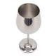 thumbnail image 3 of Copa de vino de metal de acero inoxidable, elegante, de alta dureza, ampliamente utilizada, para fiestas, bodas, banquetes, color plateado, 500 ml, 3 of 14