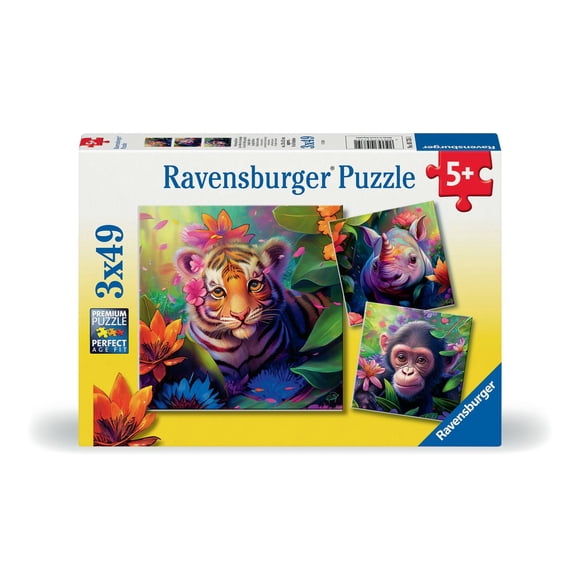 Ravensburger Puzzle Bébés de la Jungle