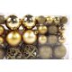 thumbnail image 4 of Paquete de 100 bolas de Navidad Caja de regalo Adornos para árboles de Navidad - Oro Ormromra LN-0882-2, 4 of 4