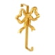 thumbnail image 1 of Gancho de puerta con lazo, colgador de puerta de metal, gancho para corona, colgador de corona para entrada, dormitorio de estudiantes, armario, apart, 1 of 9