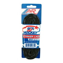 A&r Striker Ice Hockey Waxed Skate Laces Pro Style Heavy Duty Lace Double Yarn