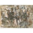 thumbnail image 3 of Wiley, Marta 18x14 Black Modern Framed Museum Art Print Titled - Jazz I, 3 of 5