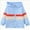A240-Light Blue, variant on Caqnni Girls ' Hoodies & Sweatshirts Boys Little Girls and Toddler Long Sleeve Zip Up Hoodie Sweatshirt Fall Winter Coat Long Sleeve Coat for 5-6 Years