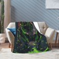 thumbnail image 6 of Apex Legends Octane Bed Blanket Air Conditioner Quilt Ultra Soft Flannel Blanket All Season Fuzzy Blanket Reversible Fluffy Plush Blanket 60"X50", 6 of 8