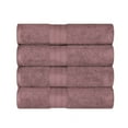 thumbnail image 2 of Superior Atlas Cotton Heavyweight 4 Piece Towel Set, Grape Shake, 2 of 8